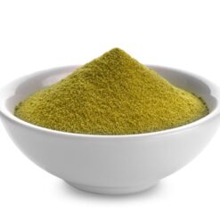 Hot green chilli powder
